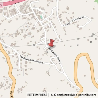 Mappa Via Sandro Pertini, 4, 85100 Potenza, Potenza (Basilicata)