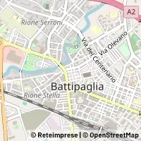 Kaart Battipaglia