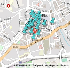 Mappa Via Paolo Masillo, 84025 Eboli SA, Italia (0.1505)