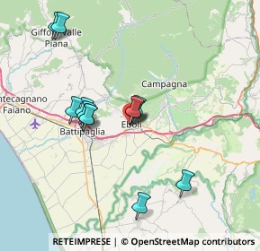 Mappa Via Paolo Masillo, 84025 Eboli SA, Italia (7.20417)