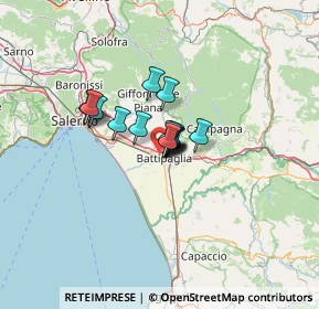 Mappa Via Compagnoni, 84091 Battipaglia SA, Italia (7.38875)