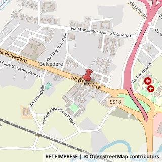 Mappa Via Belvedere, 43/A, 84091 Battipaglia, Salerno (Campania)