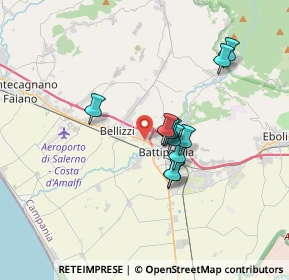 Mappa Via Belvedere, 84091 Battipaglia SA, Italia (2.85182)