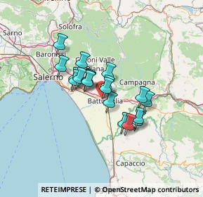 Mappa Via Belvedere, 84091 Battipaglia SA, Italia (10.08789)
