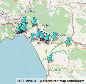 Mappa Via Belvedere, 84091 Battipaglia SA, Italia (12.7175)