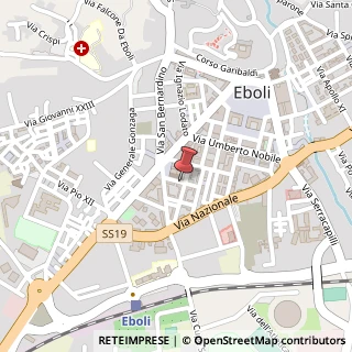 Mappa Via Francesco Spirito, 8, 84025 Eboli, Salerno (Campania)
