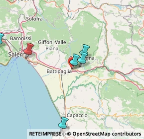 Mappa Via Francesco Romano, 84025 Eboli SA, Italia (35.96667)