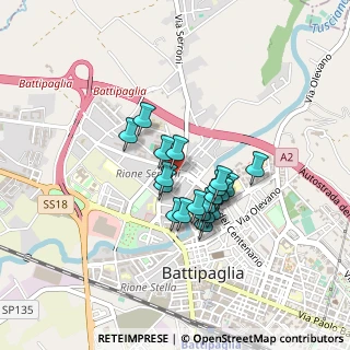 Mappa Via Tirreno, 84091 Battipaglia SA, Italia (0.332)
