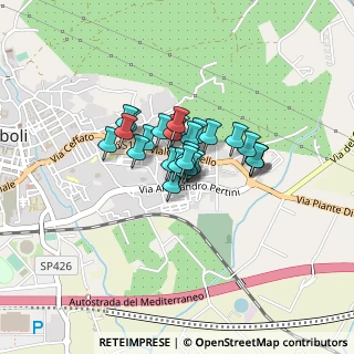 Mappa Via Sandro Pertini, 84025 Eboli SA, Italia (0.24444)