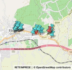 Mappa Via Walter Tobagi, 84025 Eboli SA, Italia (0.896)