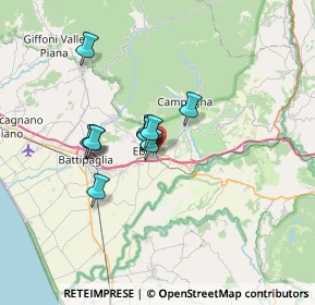 Mappa Via Walter Tobagi, 84025 Eboli SA, Italia (5.06)