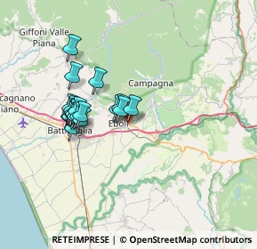 Mappa Via Walter Tobagi, 84025 Eboli SA, Italia (6.555)