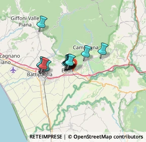 Mappa Via Walter Tobagi, 84025 Eboli SA, Italia (4.69467)