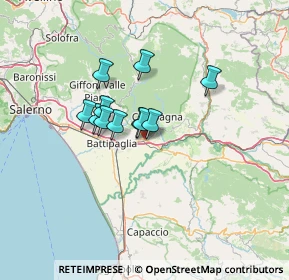 Mappa Via Walter Tobagi, 84025 Eboli SA, Italia (9.66545)