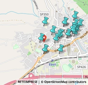 Mappa Via Papa Pio IX, 84025 Eboli SA, Italia (0.5225)