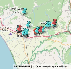 Mappa Via Papa Pio XII, 84025 Eboli SA, Italia (6.2045)