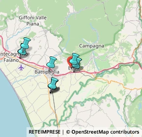 Mappa Via Papa Pio XII, 84025 Eboli SA, Italia (6.82545)