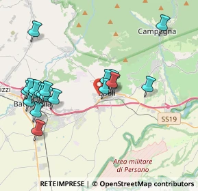 Mappa Via Papa Pio XII, 84025 Eboli SA, Italia (4.456)