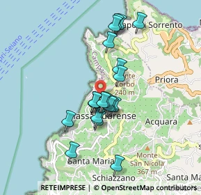 Mappa SP 7, 80061 Massa Lubrense NA (0.803)