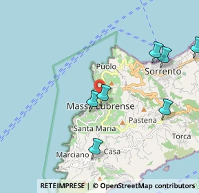 Mappa SP 7, 80061 Massa Lubrense NA (3.27818)