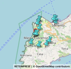 Mappa SP 7, 80061 Massa Lubrense NA (1.33867)