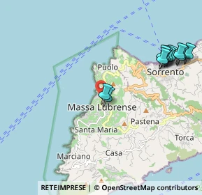 Mappa SP 7, 80061 Massa Lubrense NA (2.635)