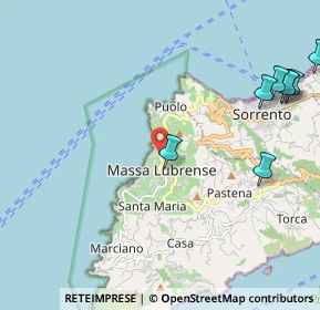 Mappa SP 7, 80061 Massa Lubrense NA (3.62167)