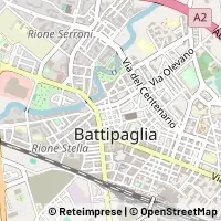 Karte Battipaglia