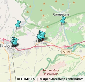 Mappa Via Pescara, 84025 Eboli SA, Italia (3.43)