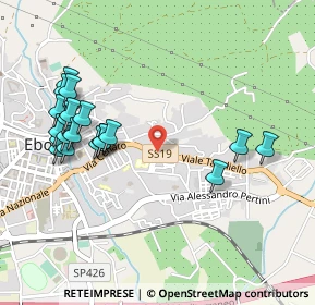 Mappa Viale Tavoliello, 84025 Eboli SA, Italia (0.591)