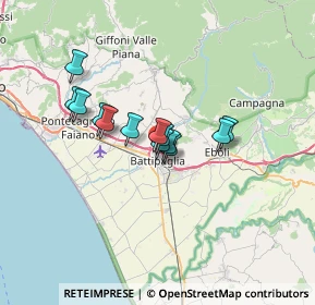 Mappa Via Messina, 84091 Battipaglia SA, Italia (4.97077)