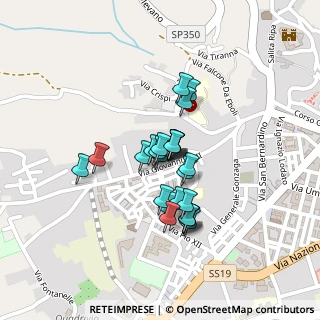 Mappa Via don Giovanni MINZONI, 84025 Eboli SA, Italia (0.14231)