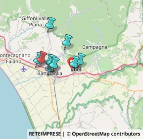 Mappa Via Pietro de Marino, 84025 Eboli SA, Italia (5.36091)