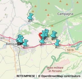 Mappa Via Papa Giovanni XXIII, 84025 Eboli SA, Italia (3.194)