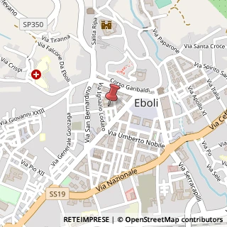 Mappa Piazza pietro da eboli 1, 84025 Eboli, Salerno (Campania)