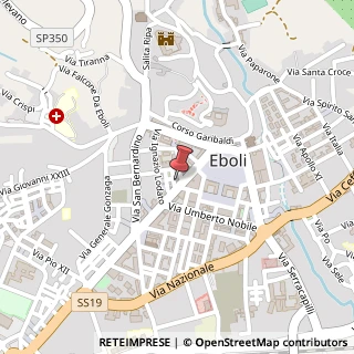 Mappa Via Alcide de Gasperi, 84025 Eboli SA, Italia, 84025 Eboli, Salerno (Campania)