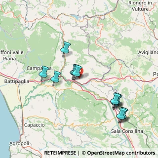 Mappa SP355, 84029 Sicignano degli Alburni SA, Italia (17.09)