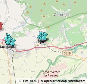 Mappa Largo 4 agosto, 84025 Eboli SA, Italia (3.65077)