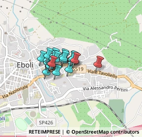 Mappa Largo 4 agosto, 84025 Eboli SA, Italia (0.2595)