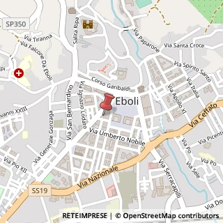 Mappa Viale Giovanni Amendola, 23, 84025 Eboli, Salerno (Campania)