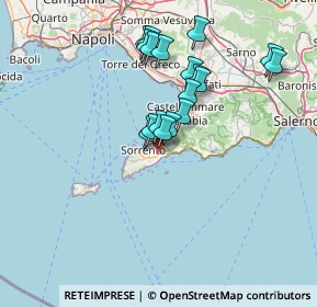 Mappa Amalfi Coast, 80063 Piano di Sorrento NA, Italia (13.36444)