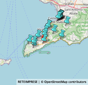 Mappa Amalfi Coast, 80063 Piano di Sorrento NA, Italia (6.796)