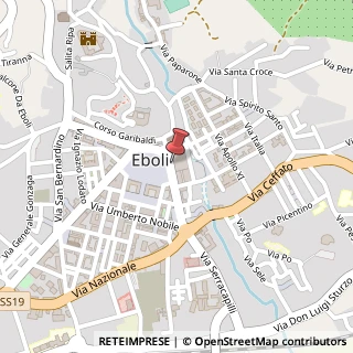 Mappa Via Giacomo Matteotti, 19, 84025 Eboli, Salerno (Campania)
