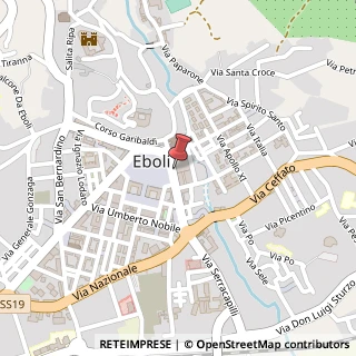 Mappa Via Giacomo Matteotti, 25, 84025 Eboli, Salerno (Campania)