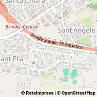 Mapa Brindisi