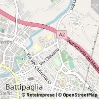 Hartă Battipaglia