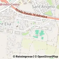 Mapa Brindisi