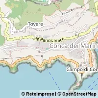 Mapa Conca dei Marini