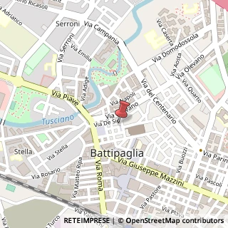 Mappa Piazza Petrone, 84091 Battipaglia SA, Italia, 84091 Battipaglia, Salerno (Campania)