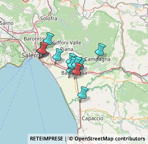 Mappa Via S.G. Bertoni, 84091 Battipaglia SA, Italia (8.89615)
